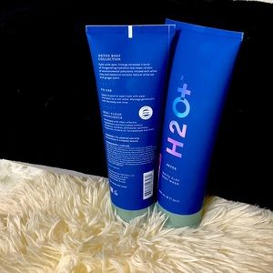White clay body wash H2O+